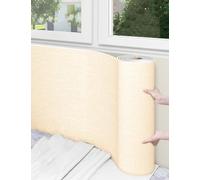 Este Rollo de Papel Tapiz Autoadhesivo Impermeable de Espuma XPE, insonorizante y con Aislamiento térmico, es una Pegatina de Pared fácil de Pegar y despegar para la decoración de Paredes.
