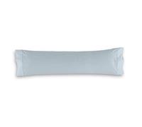 ESTELA - Funda de Almohada Combi Liso Color Azul Celeste - 1 Pieza de 45x155 cm - 50% Algodón-50% Poliéster - 144 Hilos