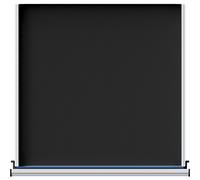 Estera antideslizante ANKE, para armario de A x P 760 x 675 mm