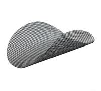 Estera de rejilla de barbacoa de fibra de vidrio resistente al calor de 16 | Alta resistencia al calor, material de fibra de vidrio, evita quemaduras, seguro para altas temperaturas de parrilla, negro