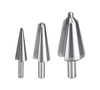 Estink Juego de Brocas Escalonadas, 3 Piezas, 3-30,5 mm, para Acero Inoxidable, Metal y Plástico