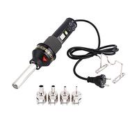 Estink Pistola de Aire Caliente Portátil con Pantalla LCD, 220V 450W, Mini Soplador de Calor para Manualidades, Termorretráctil y Soldadura sin Contacto