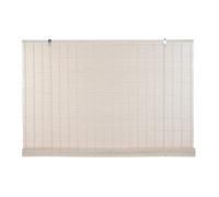Estor bambu 120x2x175 enrollable barnizado blanco , La mejor decoración para tu hogar.