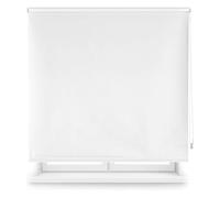 Estor Enrollable Opaco Liso - Blanco Roto, 180 x 150cm (Ancho x Largo)/Tamaño de la Tela 177 x 145cm