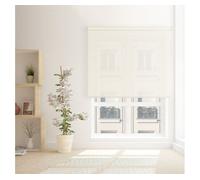 Estor enrollable screen apertura 10% blanco lino 165 x 250cm