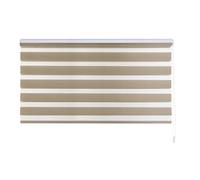 Estor poliester pvc 160x190 110 dia-noche marron , La mejor decoración para tu hogar.