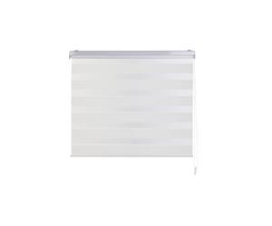 Estor poliester pvc 80x190 110 dia-noche blanco , La mejor decoración para tu hogar.