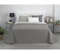Estoralis AVA | Colcha boutí Reversible | Primavera-Verano-otoño-Invierno 100% Microfibra Extra Suave. | Beige/Taupe | Cama 180 cm. (270 x 270 cm. AnchoxAlto) | Colcha Multiusos.