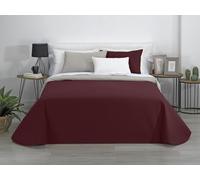 Estoralis AVA | Colcha boutí Reversible | Primavera-Verano-otoño-Invierno 100% Microfibra Extra Suave. | Rojo/Beige | Cama 80/90 cm. (180 x 270 cm. AnchoxAlto) | Colcha Multiusos.