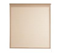 Estoralis | Robert | Estor Enrollable Diseño Moderno | Translúcido Rayas | Beige | 140 x 195 cm (Ancho/Alto) Tamaño Tela 137 x 190 cm | Estores para Ventanas y Puertas