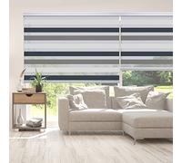 Estores Noche y Día Premium Alta Gama Fácil instalación 60x250 cm Tricolor