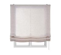 Estores Plegables Premium sin Varillas Estor Plegable Textil translucido en Interior Ventanas y Puertas Cortinas Paqueto con cadeneta STORESDECO Beige Premium 45 x 175 cm