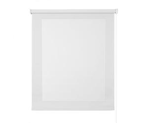 Estores screen oscurecimiento y aislamiento térmico estor estor enrollable con tejido técnico blanco 45 x 180 cm