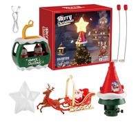 Estrella para Árbol De Navidad | Giratorio para Cima | Estrella Navideña con Luces LED Y Música para Decoración De Hogar En Fiestas