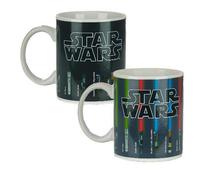 Estrella Wars Espadas Laser Taza Novedosa Sables de Luz Heat Change Taza 325ml