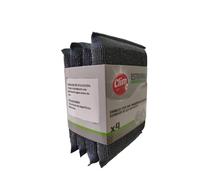 Estropajo almohadilla de Acero Inoxidable Clim Profesional . Pack 4 Uds