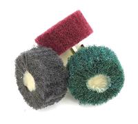 Estropajo con de 2 Pulgadas, Almohadilla de Nailon Resistente para Pulir Alfombras, Lechada Y Bañeras de Cocina, 400 Unidades