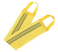 Estropajo Corporal para Espalda Verde de Fibra Vegetal, Doble Cara | Cuerda a Ambos Lados, Reutilizable y Fácil de Guardar, para Ducha y Limpieza Profunda Estilo Aleatorio