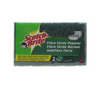 Scotch Brite Estropajos de cocina Classic pack de 4 (Promoción 2+2) Fibra verde