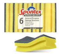 Estropajos con esponja Specialist de Spontex | XL | Resistentes y versátiles para una limpieza profesional | Paquete de 6