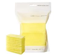 Estropajos Resistentes - De 10 Estropajos De Cal Para Cocina | Estropajos De Cocina De 10x5cm Para Ollas Y Sartenes Sin Recubrimiento, Estufas De Hierro Fundido, Parrillas