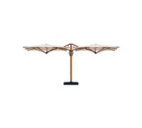 Estructura de 2 Sombrillas Scolaro 6,0 x 3,0 m Galaxia Dual-V C3060DVL Timber