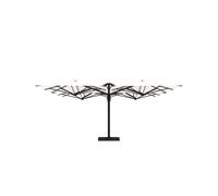 Estructura de 4 Sombrillas Scolaro 5,1 x 5,1 m Quattro C5050QUC Carbon