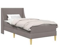 Estructura de cama con colchón, 2 unidades. Funda desmontable