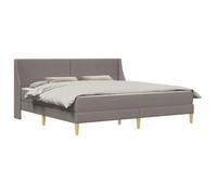 Estructura de cama con colchón, 3 unidades. Funda desmontable