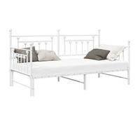 Estructura De Cama De Día 90 X 190 Cm Acero Vidaxl