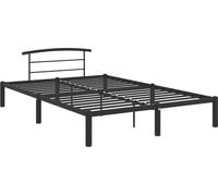 Estructura de cama negra de metal, 120x200 cm (vidaXL)