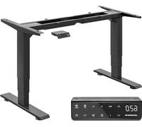 Estructura de escritorio eléctrica ajustable - Escritorio de pie y sentado - Regulable en altura - Base para escritorio - Patas para escritorio