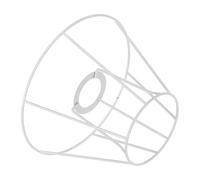 Estructura de Lámpara para Pantalla Trapezoidal de Hierro E27 | Lamp Shade, Marco Interior Amplio, Estilo Retro Vintage, para Salas y Montajes Colgantes