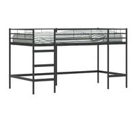 vidaXL Cama infantil tipo litera, diseño sencillo, color , 100 x 200 cm, acero