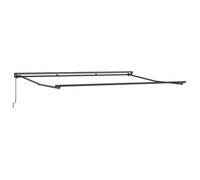 Estructura De Toldo Manual Ajustable Antracita 4 X 3,5 M Acero Vidaxl