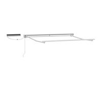 Estructura De Toldo Retráctil Eléctrico 3,5 X 2 M Acero Vidaxl