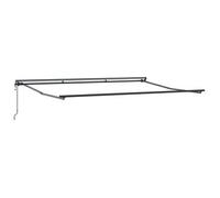 Estructura De Toldo Retráctil Eléctrico Antracita 4 X 2 M Acero Vidaxl