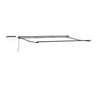 Estructura De Toldo Retráctil Eléctrico Antracita 4 X 3,5 M Vidaxl