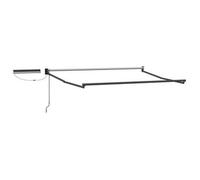 Estructura De Toldo Retráctil Eléctrico Gris Antracita 3 X 2 M Vidaxl