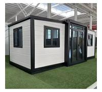 Estructura del hogar 20/40 pies prefabricado móvil contenedor expandible casa prefabricada portátil pequeña casa moderna Villa impermeable
