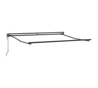 Estructura Del Toldo Ajustable Antracita 3,5 X 2,5 M Acero Vidaxl
