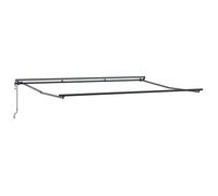 Estructura Del Toldo Ajustable Antracita 4,5 X 3 M Acero Vidaxl