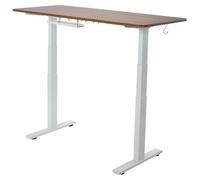 Estructura para escritorio de pie con doble motor, ajustable eléctricamente con una longitud de extensión de 100-180 cm, 3 ajustes de altura con memoria. Base para escritorio de pie, elevador para con