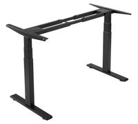 Estructura para escritorio de pie con doble motor, ajustable eléctricamente con una longitud de extensión de 100-180 cm, 3 ajustes de altura con memoria. Base para escritorio de pie, elevador para con