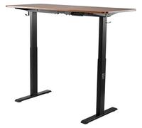Estructura para escritorio de pie con doble motor, ajustable eléctricamente, con una longitud de extensión de 104-160 cm, 4 ajustes de altura con memoria, patas para mesa de pie, elevador para convert