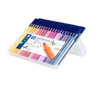 Estuche 40 Rotuladores de Punta de Fibra Triangular Staedtler