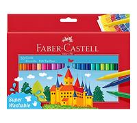 Estuche 50 Rotuladores Faber-Castell | Colores Intensos y Brillantes