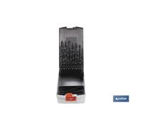 Estuche brocas cobalto - medidas: 1-13 mm