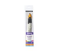 Daler Rowney Estuche 3 pinceles Graduate – Redondo 6, Liner Extral