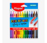 Estuche de 15 lápices de colores Infinity + 12 rotuladores Jungle